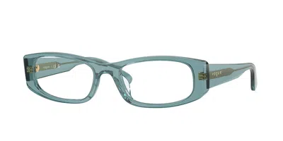 Vogue Eyewear Vogue Occhiali Da Vista Vo5699u 3292 Occhiali Da Vista Blu Per Donna (solo Montatura) In Blue