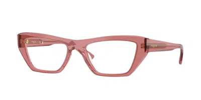 Vogue Eyewear Vogue Occhiali Da Vista Vo5701u 3290 Occhiali Da Vista Rosa Per Donna (solo Montatura) In Pink