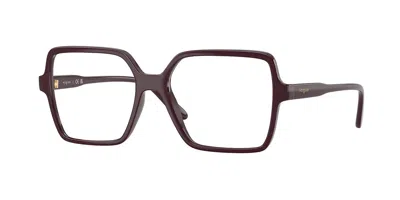 Vogue Eyewear Vo5702 Women's Glasses, Burgundy, Size 49 In Black