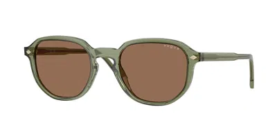Vogue Eyewear Vogue Occhiali Da Vista Vo5707s 318773 Occhiali Da Sole Verdi Per Uomo In Green
