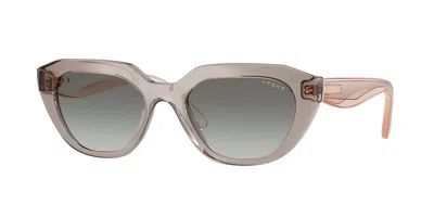 Vogue Eyewear Vo5711s 330111 Women's Sunglasses Grey Size 51 In Gray