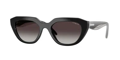 Vogue Eyewear Vo5711s W44/8g Women's Sunglasses Black Size 51