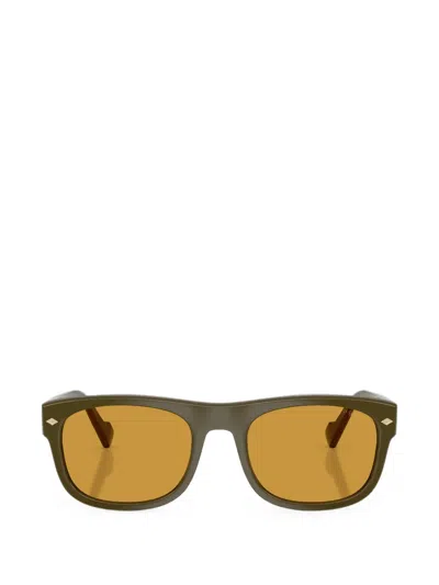 Vogue Eyewear Vo5754s Square-frame Sunglasses In Green