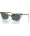 Vogue Eyewear Vogue Jr Eyewear Kids Sunglasses, Vj2020 In Transparent Sage