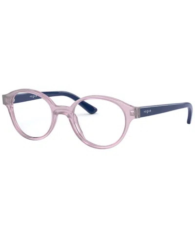 Vogue Eyewear Vogue Jr Kids Eyewear Vy2005 Unisex Oval Eyeglasses In Pink