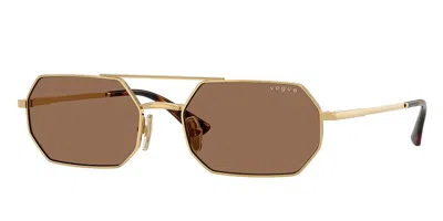 Vogue Eyewear Vogue Occhiali Da Vista Vo4329s 280/73 Occhiali Da Sole Oro Per Donna In Gold