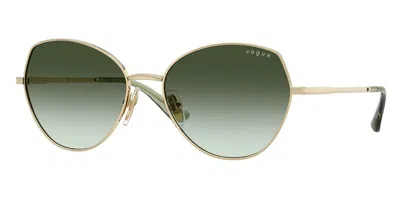 Vogue Eyewear Vogue Occhiali Da Vista Vo4330s 848/8e Occhiali Da Sole Oro Per Donna In Gold