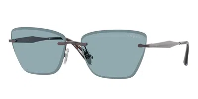 Vogue Eyewear Vogue Occhiali Da Vista Vo4332s 514980 Occhiali Da Sole Purple Per Donna In Blue