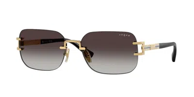 Vogue Eyewear Vogue Occhiali Da Vista Vo4367sb 280/8g Occhiali Da Sole Oro Per Donna In Gold