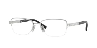 Vogue Eyewear Vogue Occhiali Da Vista Vo4368b 323 Occhiali Da Vista Argentati Per Donna (solo Montatura) In Silver