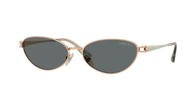 Vogue Eyewear Vogue Occhiali Da Vista Vo4369s Polarized 515281 Occhiali Da Sole Oro Per Donna In Rose Gold