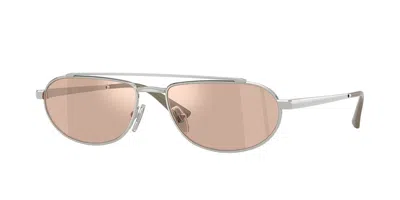 Vogue Eyewear Vogue Occhiali Da Vista Vo4371s 323/5 Occhiali Da Sole Argentati Per Donna In Silver