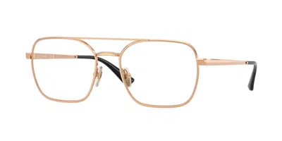 Vogue Eyewear Vogue Occhiali Da Vista Vo4372 5152 Occhiali Da Vista Oro Per Donna (solo Montatura) In Rose Gold