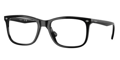 Vogue Eyewear Vogue Occhiali Da Vista Vo5617 W44 Occhiali Da Vista Neri Per Uomo (solo Montatura) In Black