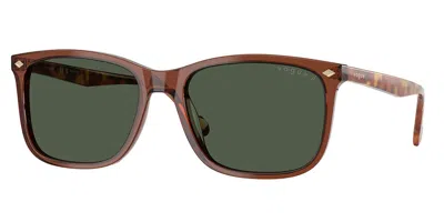 Vogue Eyewear Vogue Occhiali Da Vista Vo5618s Polarized 32029a Occhiali Da Sole Marroni Per Uomo In Brown