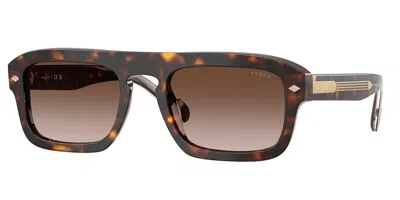 Vogue Eyewear Vogue Occhiali Da Vista Vo5620s W65613 Occhiali Da Sole Tartarugatishell Per Uomo In Brown