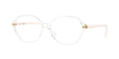 Vogue Eyewear Vo5622f Asian Fit W745 Women's Glasses Clear Size 54 - Free Lenses - Blue Light Block Available In Transparent