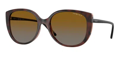 Vogue Eyewear Vogue Occhiali Da Vista Vo5623s Polarized 2386t5 Occhiali Da Sole Tartarugatishell Per Donna In Brown