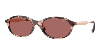 Vogue Eyewear Vogue Occhiali Da Vista Vo5625s 319969 Occhiali Da Sole Tartarugatishell Per Donna In Pink