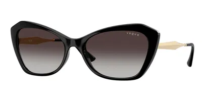 Vogue Eyewear Vogue Occhiali Da Vista Vo5626s W44/8g Occhiali Da Sole Neri Per Donna In Black