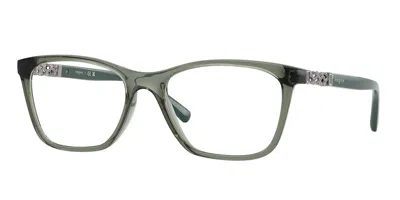 Vogue Eyewear Vogue Occhiali Da Vista Vo5632b 3086 Occhiali Da Vista Verdi Per Donna (solo Montatura) In Gray
