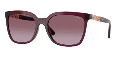 Vogue Eyewear Vogue Occhiali Da Vista Vo5633sb 29898h Occhiali Da Sole Rossi Per Donna In Blue