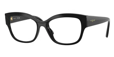 Vogue Eyewear Vogue Occhiali Da Vista Vo5635u W44 Occhiali Da Vista Neri Per Donna (solo Montatura) In Black