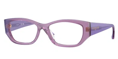 Vogue Eyewear Vogue Occhiali Da Vista Vo5640u 3236 Occhiali Da Vista Purple Per Donna (solo Montatura)