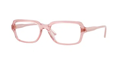 Vogue Eyewear Vogue Occhiali Da Vista Vo5724u 2748 Occhiali Da Vista Rosa Per Donna (solo Montatura) In Transparent Pink