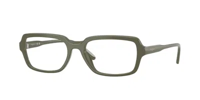 Vogue Eyewear Vogue Occhiali Da Vista Vo5724u 3185 Occhiali Da Vista Verdi Per Donna (solo Montatura) In Full Military Green