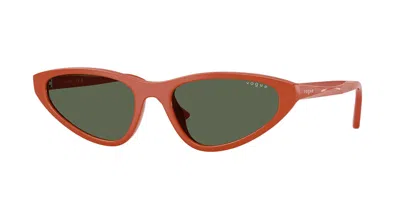 Vogue Eyewear Vogue Occhiali Da Vista Vo5726su 331071 Occhiali Da Sole Arancioni Per Donna In Full Orange