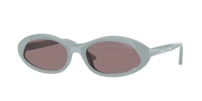 Vogue Eyewear Vogue Occhiali Da Vista Vo5727su 33127n Occhiali Da Sole Blu Per Donna In Solid Powder Blue