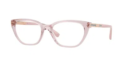 Vogue Eyewear Vogue Occhiali Da Vista Vo5742b 2942 Occhiali Da Vista Rosa Per Donna (solo Montatura) In Transparent Pink
