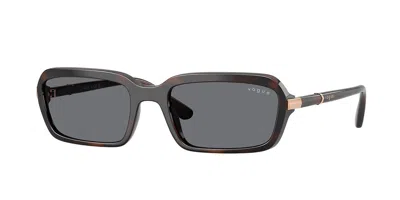 Vogue Eyewear Vogue Occhiali Da Vista Vo5744s 2386/1 Occhiali Da Sole Tartarugatishell Per Donna In Dark Tortoise