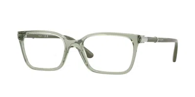 Vogue Eyewear Vogue Occhiali Da Vista Vo5745 3022 Occhiali Da Vista Verdi Per Donna (solo Montatura) In Transparent Green