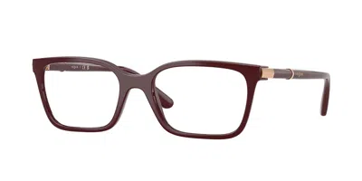 Vogue Eyewear Vogue Occhiali Da Vista Vo5745 3331 Occhiali Da Vista Borgogna Per Donna (solo Montatura) In Full Burgundy