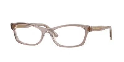 Vogue Eyewear Vogue Occhiali Da Vista Vo5747 3324 Occhiali Da Vista Marroni Per Donna (solo Montatura) In Transparent Brown,grey