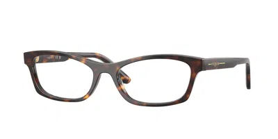 Vogue Eyewear Vogue Occhiali Da Vista Vo5747 W656 Occhiali Da Vista Tartarugatishell Per Donna (solo Montatura) In Dark Tortoise