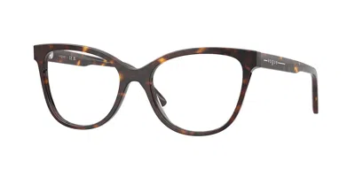 Vogue Eyewear Vogue Occhiali Da Vista Vo5748 W656 Occhiali Da Vista Tartarugatishell Per Donna (solo Montatura) In Dark Tortoise