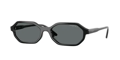 Vogue Eyewear Vogue Occhiali Da Vista Vo5749s Polarized W44/81 Occhiali Da Sole Neri Per Donna In Black