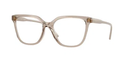 Vogue Eyewear Vogue Occhiali Da Vista Vo5750 2990 Occhiali Da Vista Marroni Per Donna (solo Montatura) In Transparent Caramel
