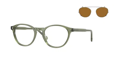 Vogue Eyewear Vogue Occhiali Da Vista Vo5751s 28211w Occhiali Da Vista Verdi Per Uomo (solo Montatura) In Transparent Green