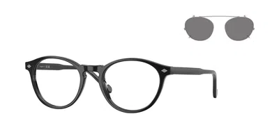 Vogue Eyewear Vogue Occhiali Da Vista Vo5751s W44/1w Occhiali Da Vista Neri Per Uomo (solo Montatura) In Black