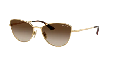 Vogue Eyewear Woman Sunglass Vo4324s In Gradient Dark Brown