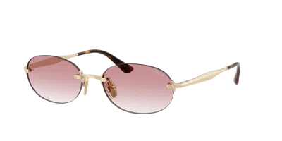 Vogue Eyewear Woman Sunglass Vo4342s In Gold
