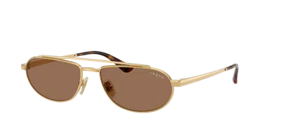 Vogue Eyewear Woman Sunglass Vo4371s In Gold