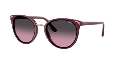 Vogue Eyewear Woman Sunglass Vo5230s In Violet Gradient Grey