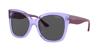 Vogue Eyewear Woman Sunglass Vo5338s In Dark Grey