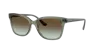 Vogue Eyewear Women's Sunglasses, Gradient Vo5520s In Green Gradient Brown