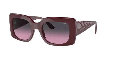 Vogue Eyewear Woman Sunglass Vo5481s In Burgundy